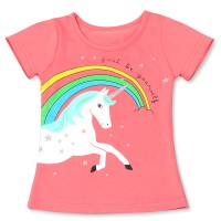 T-shirt Licorne fille Just be yourself