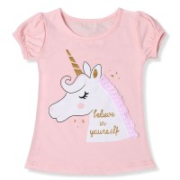 T-shirt Licorne fille believe in yourself
